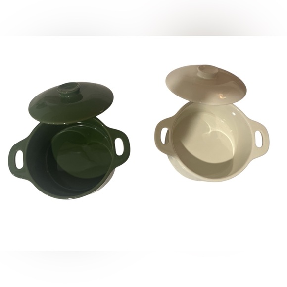 NEW Brocc Your Body Mini Round Ceramic Cocotte Set - Picture 4 of 4